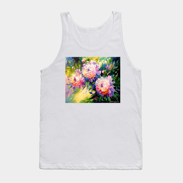 Peonies Tank Top by OLHADARCHUKART